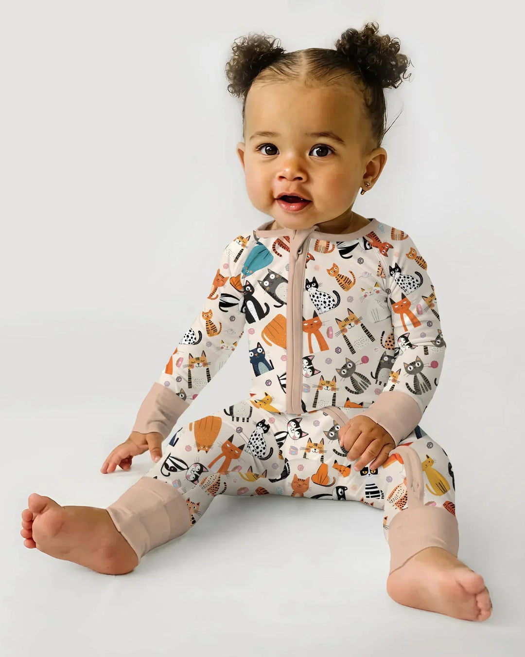 Gerippte Babykleidung mit individuellem Foto - Weich &amp; Skizzenhaft