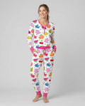 Vorlage Bambus Damen Pyjama Set