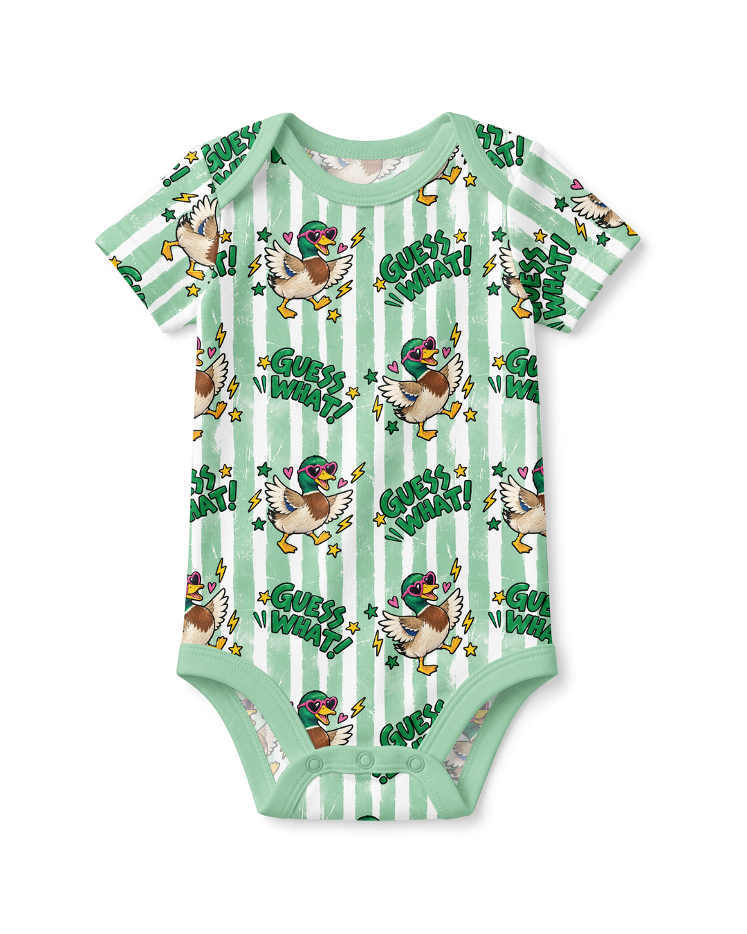 Guess What Mallard Butt Bamboo Bodysuit