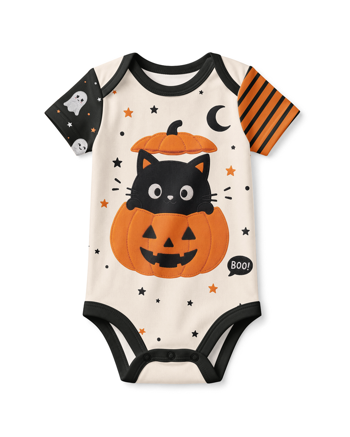 Boo Kitty Bamboo Bodysuit