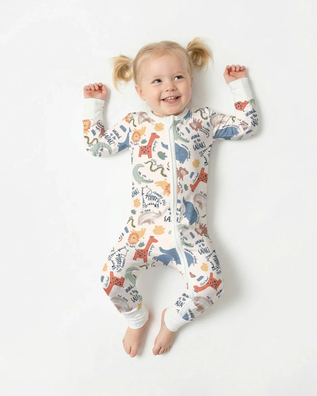 Funny African Animals Bamboo Convertible Zippy
