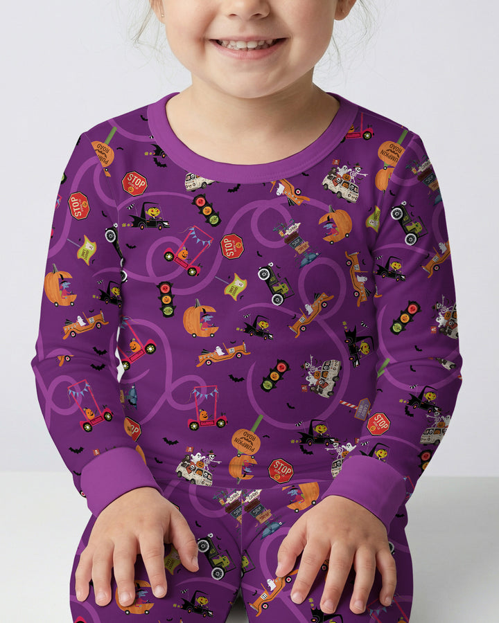 Trick or Treat Bamboo Two Piece Long Sleeve Pajama Set