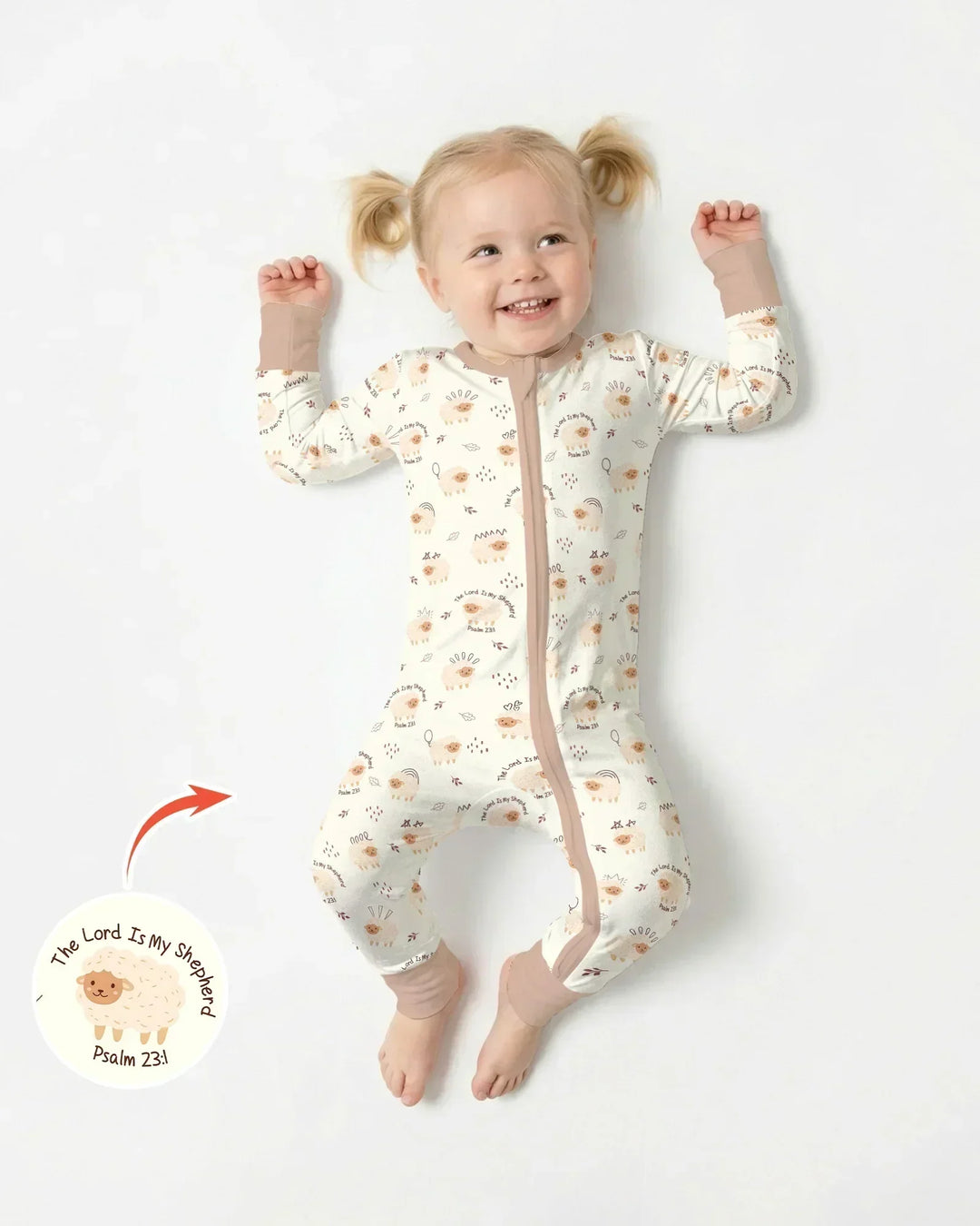 Gerippte Babykleidung mit individuellem Foto - Weich &amp; Skizzenhaft