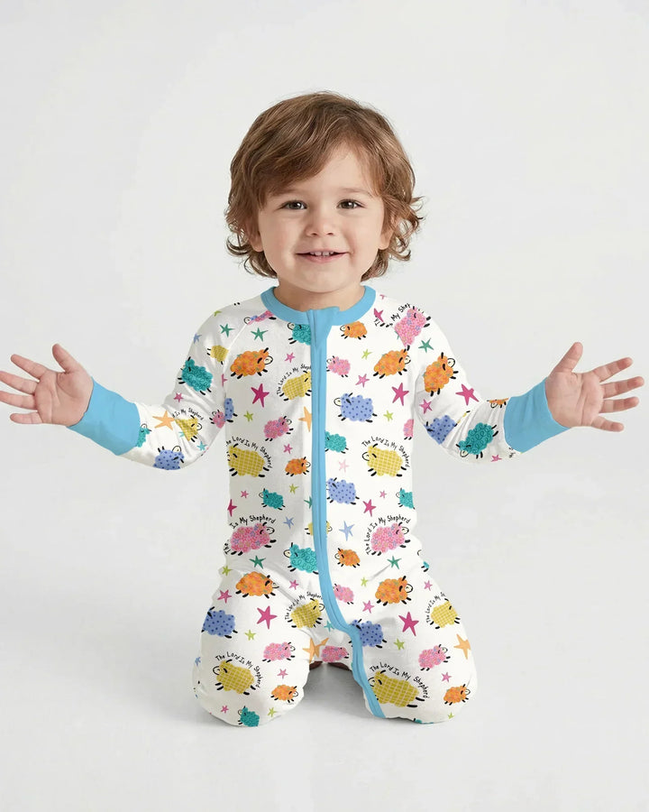 Gerippte Babykleidung mit individuellem Foto - Weich &amp; Skizzenhaft