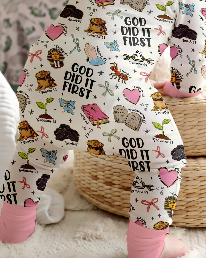 Gerippte Babykleidung mit individuellem Foto - Weich &amp; Skizzenhaft