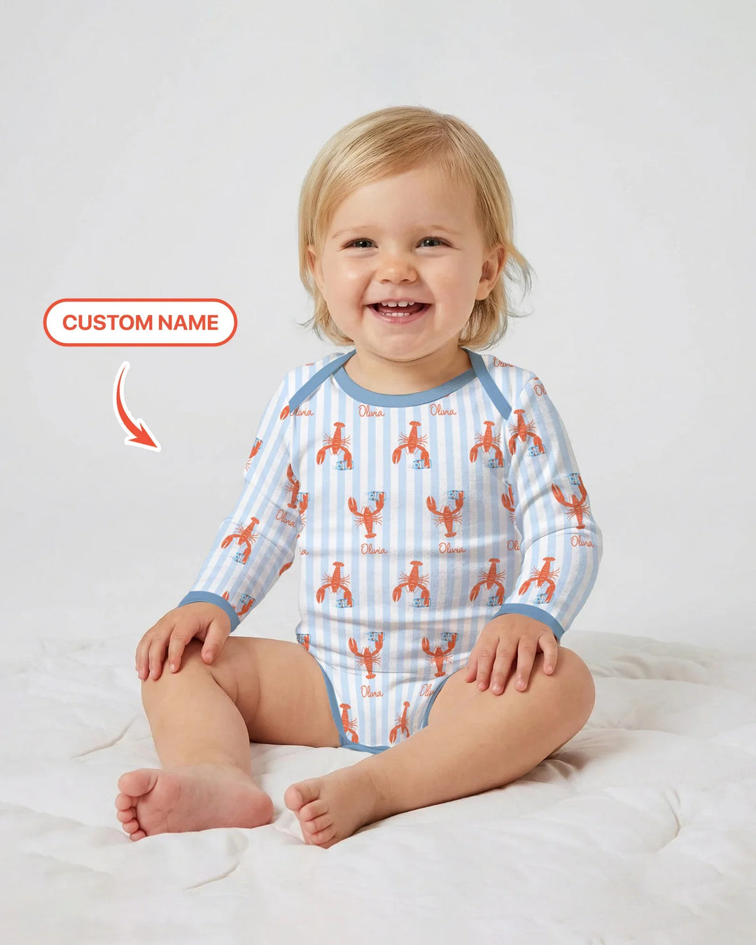 Custom Name Crawfish Beer Season Bamboo Bodysuit