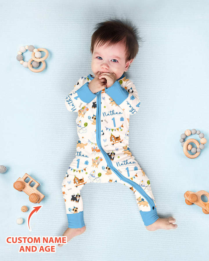 Gerippte Babykleidung mit individuellem Foto - Weich &amp; Skizzenhaft