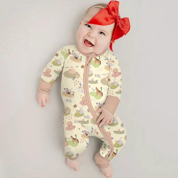 Gerippte Babykleidung mit individuellem Foto - Weich &amp; Skizzenhaft