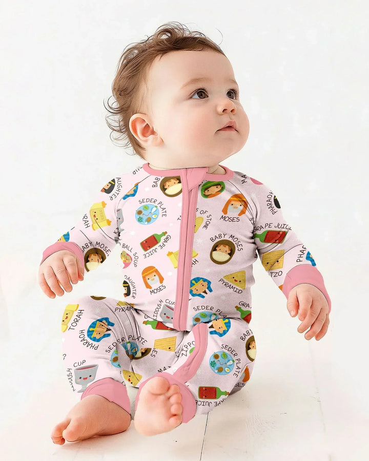 Gerippte Babykleidung mit individuellem Foto - Weich &amp; Skizzenhaft