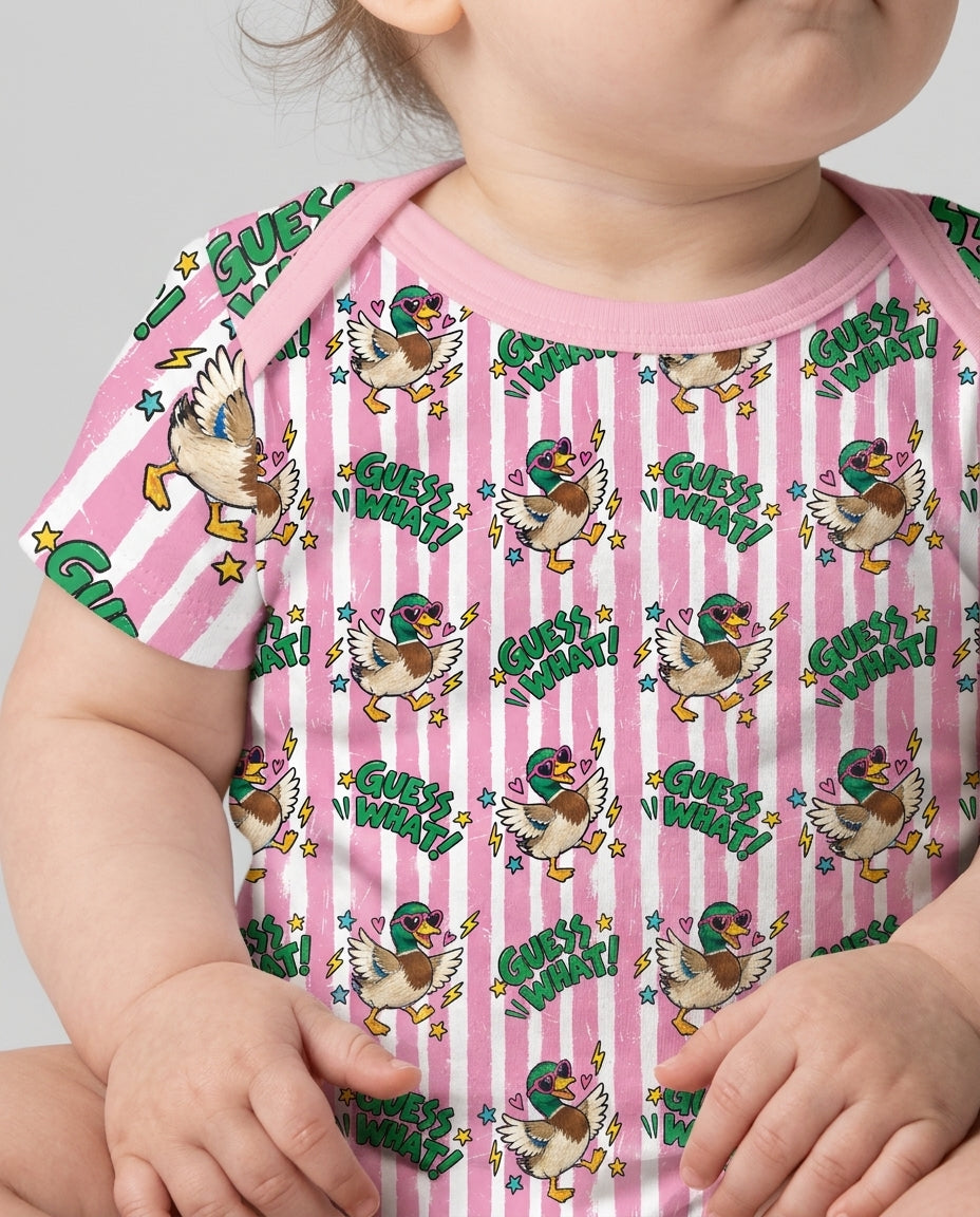 Guess What Mallard Butt Bamboo Bodysuit