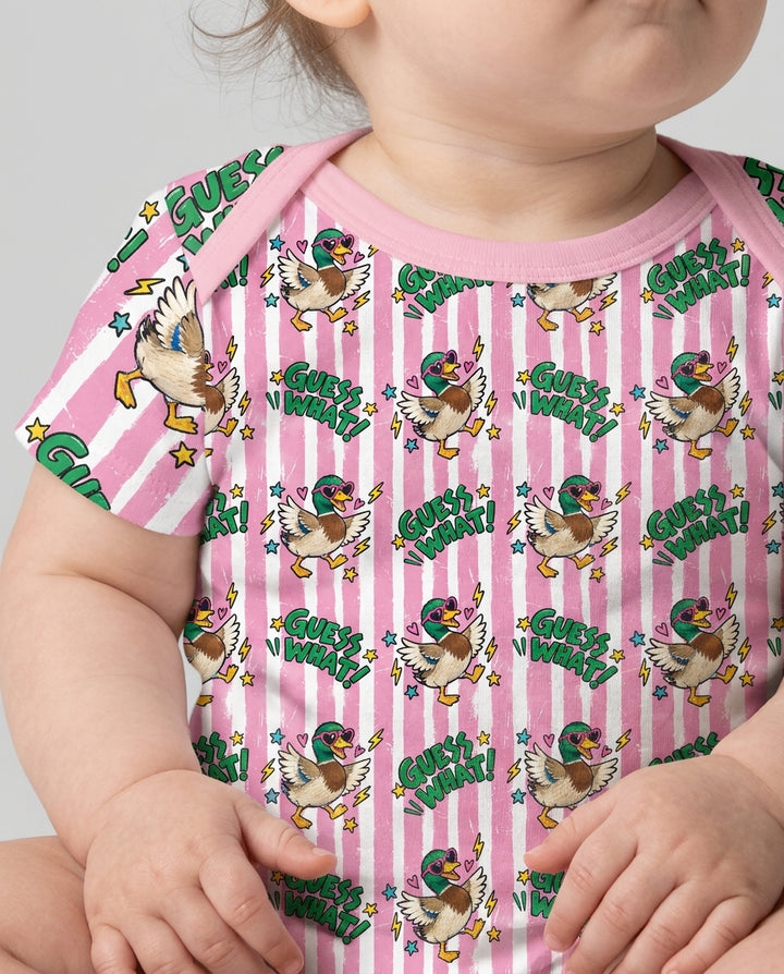 Guess What Mallard Butt Bamboo Bodysuit