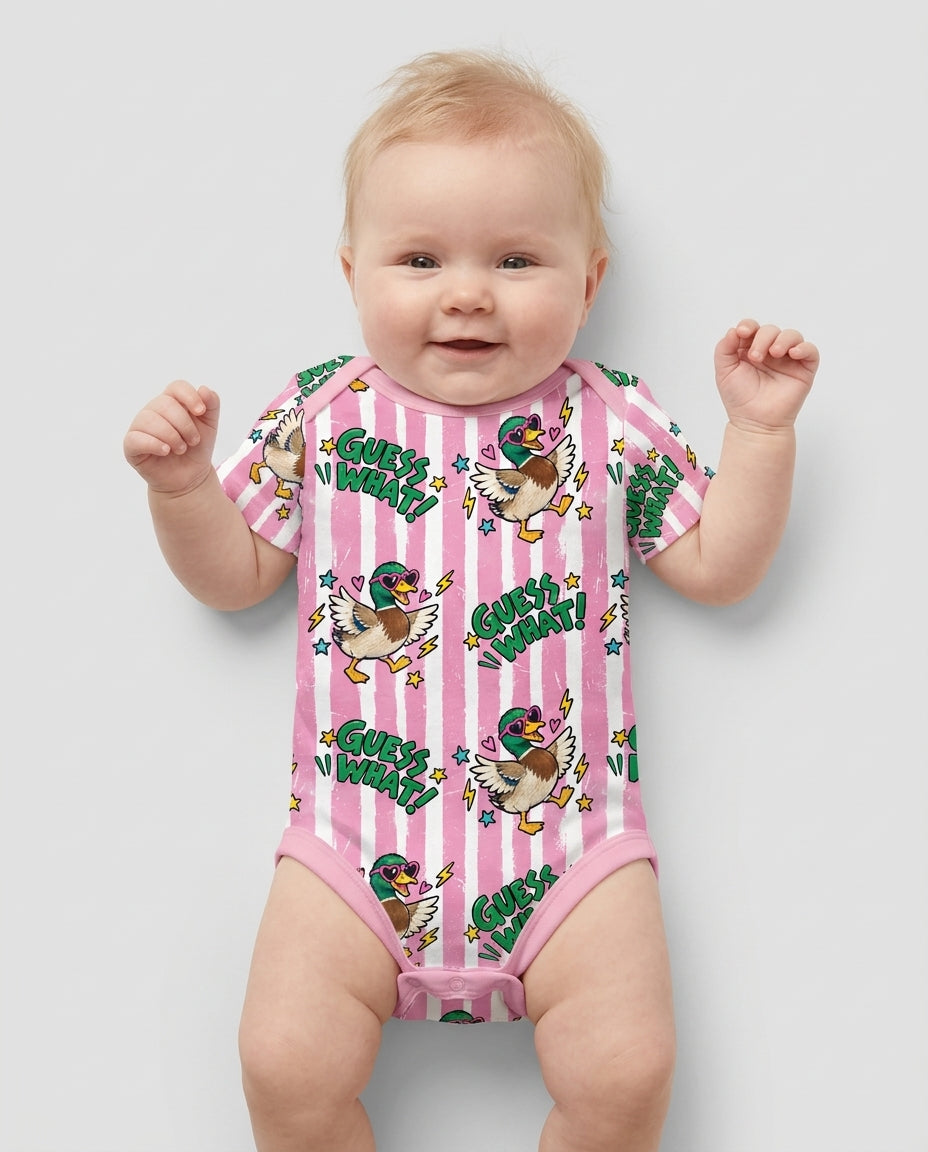 Guess What Mallard Butt Bamboo Bodysuit