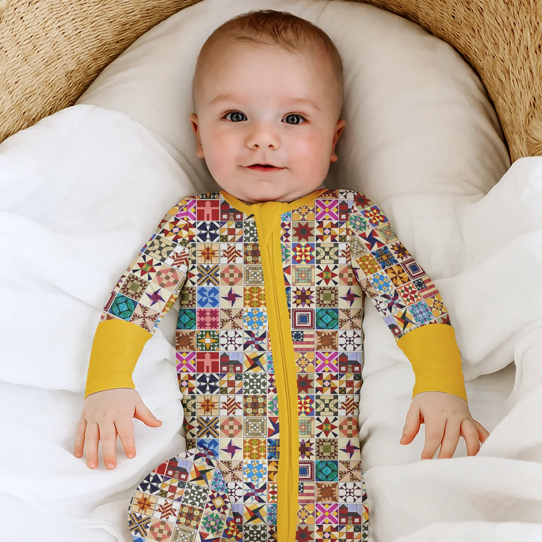 Gerippte Babykleidung mit individuellem Foto - Weich &amp; Skizzenhaft
