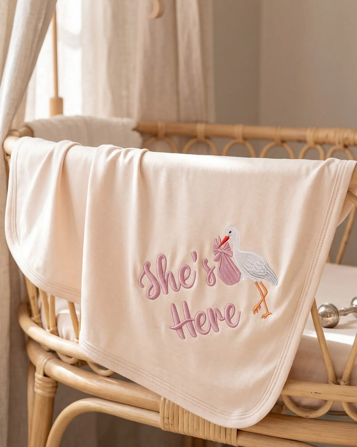 Gerippte Babykleidung mit individuellem Foto - Weich &amp; Skizzenhaft