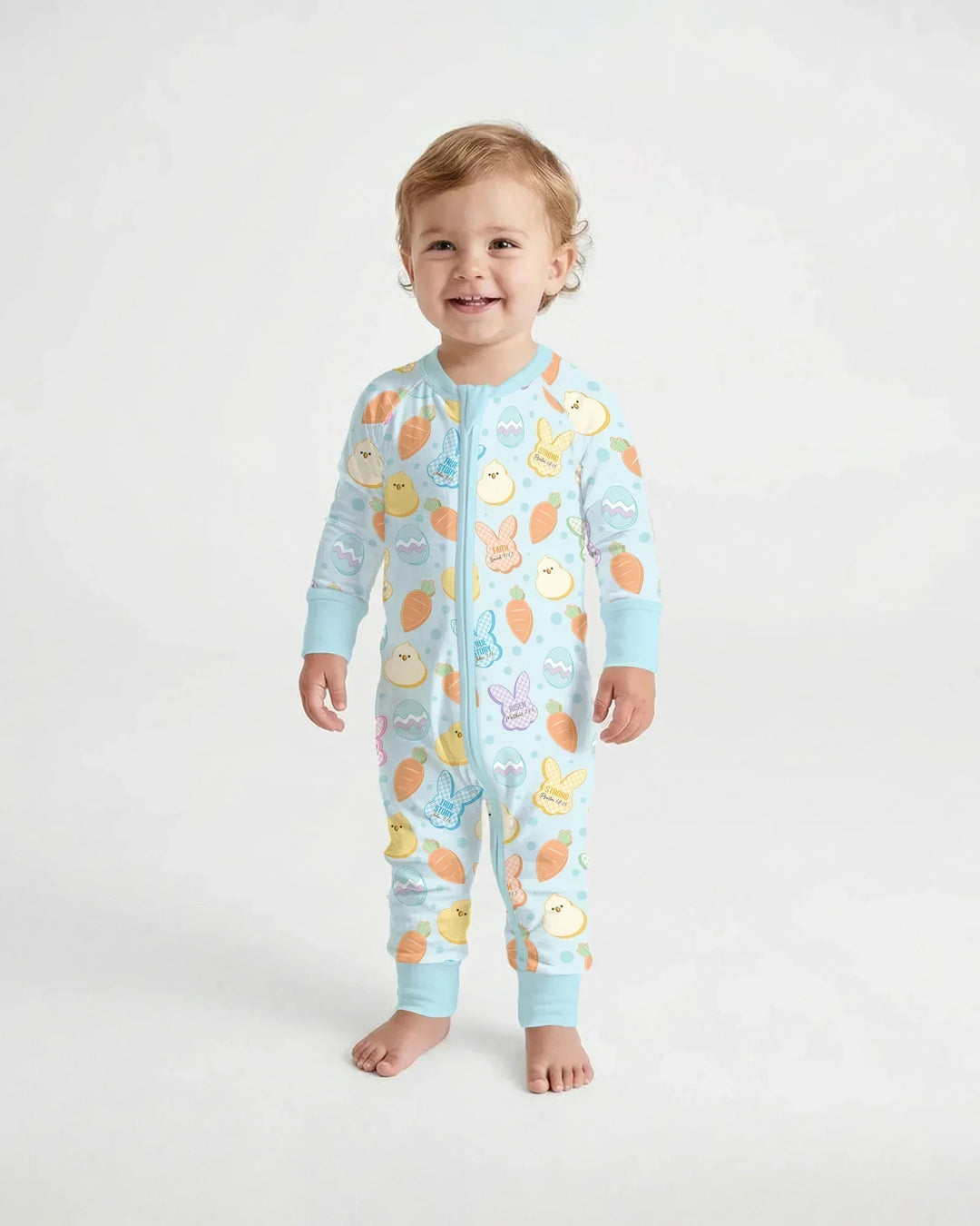Gerippte Babykleidung mit individuellem Foto - Weich &amp; Skizzenhaft