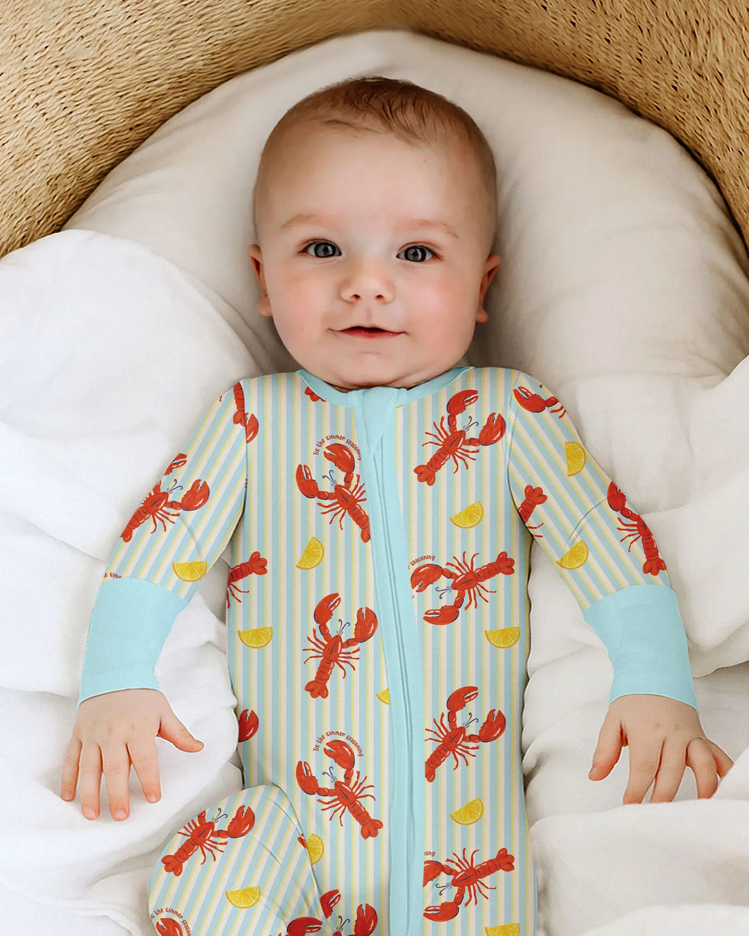 Gerippte Babykleidung mit individuellem Foto - Weich &amp; Skizzenhaft