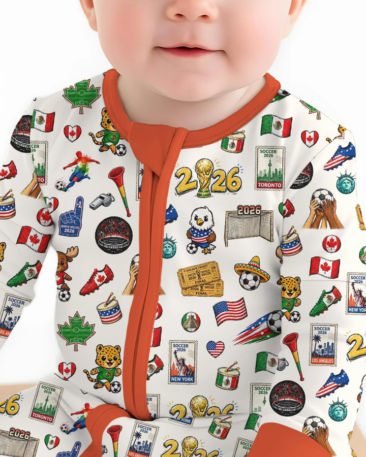 Gerippte Babykleidung mit individuellem Foto - Weich &amp; Skizzenhaft