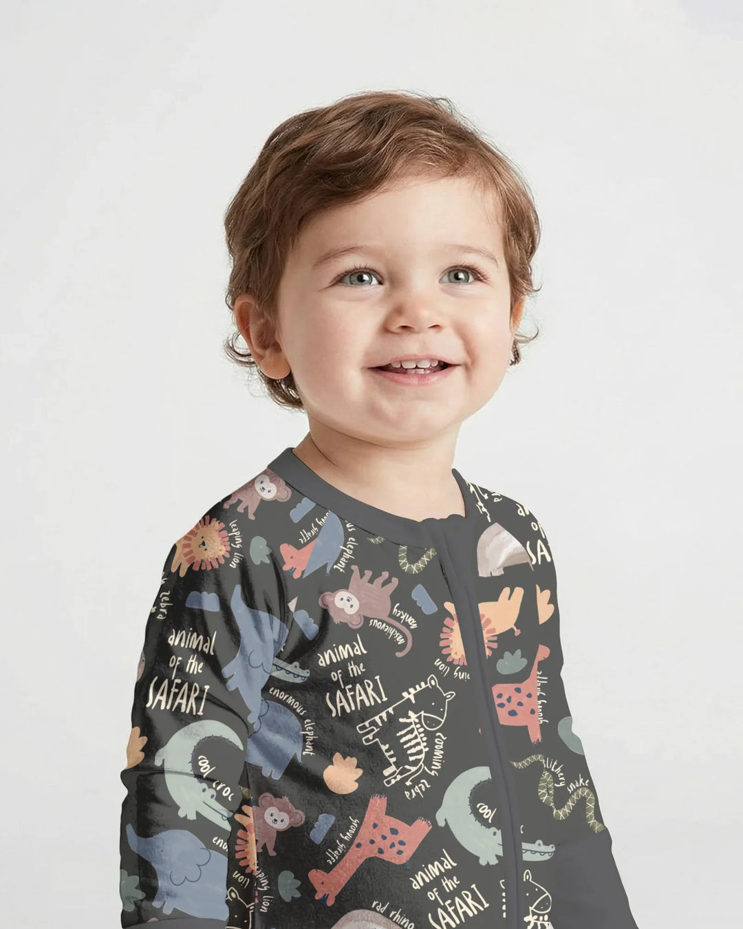Funny African Animals Bamboo Convertible Zippy