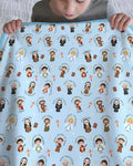 Vorlage Quilt Decke