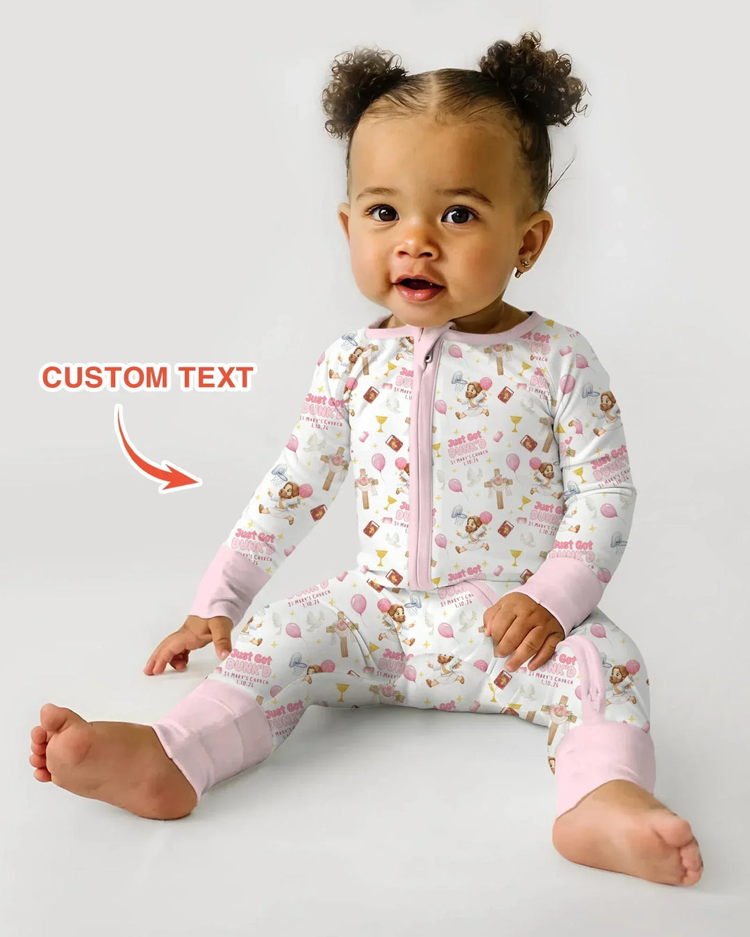 Gerippte Babykleidung mit individuellem Foto - Weich &amp; Skizzenhaft