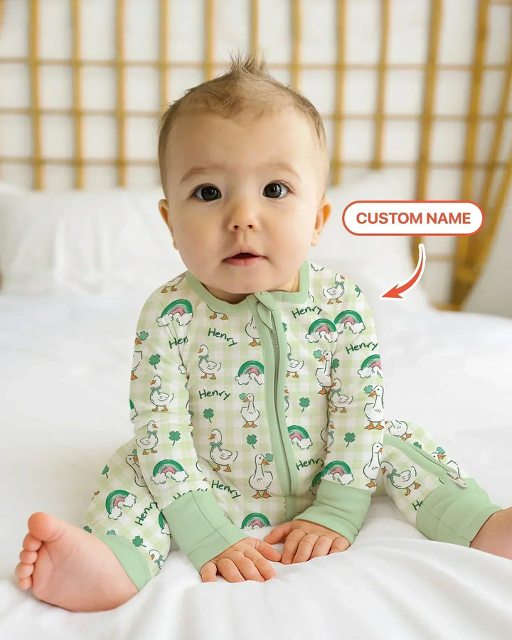 Gerippte Babykleidung mit individuellem Foto - Weich &amp; Skizzenhaft