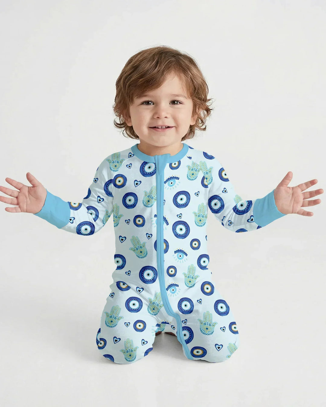 Gerippte Babykleidung mit individuellem Foto - Weich &amp; Skizzenhaft
