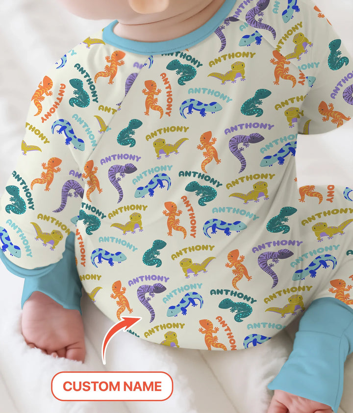 Gerippte Babykleidung mit individuellem Foto - Weich &amp; Skizzenhaft