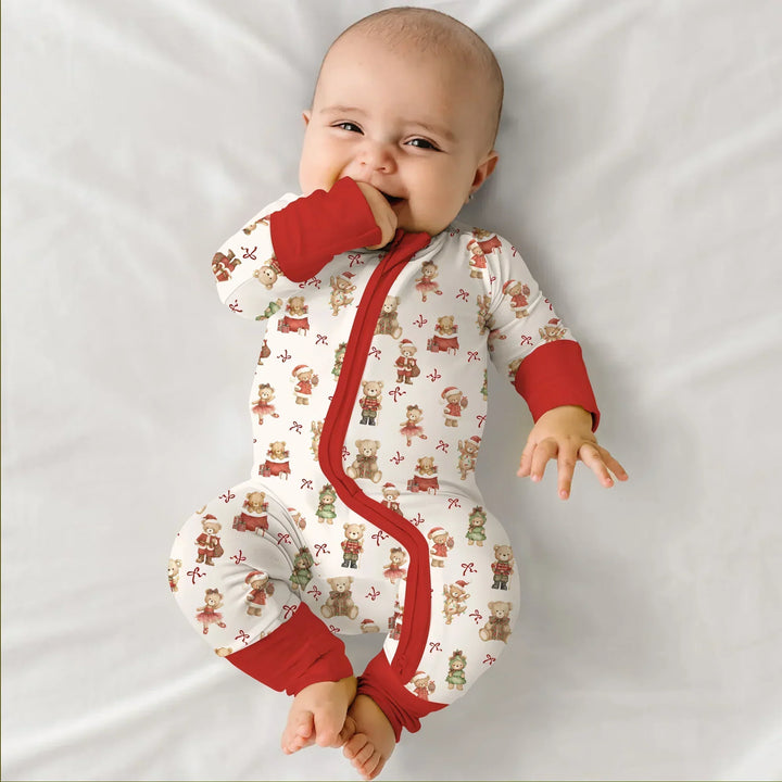 Gerippte Babykleidung mit individuellem Foto - Weich &amp; Skizzenhaft