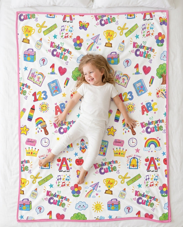 Kindergarten Cutie Bamboo Blanket