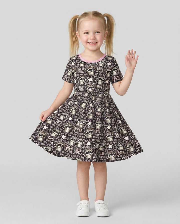 Vorlage Bambus Twirl Kleid