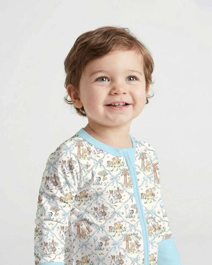 Gerippte Babykleidung mit individuellem Foto - Weich &amp; Skizzenhaft