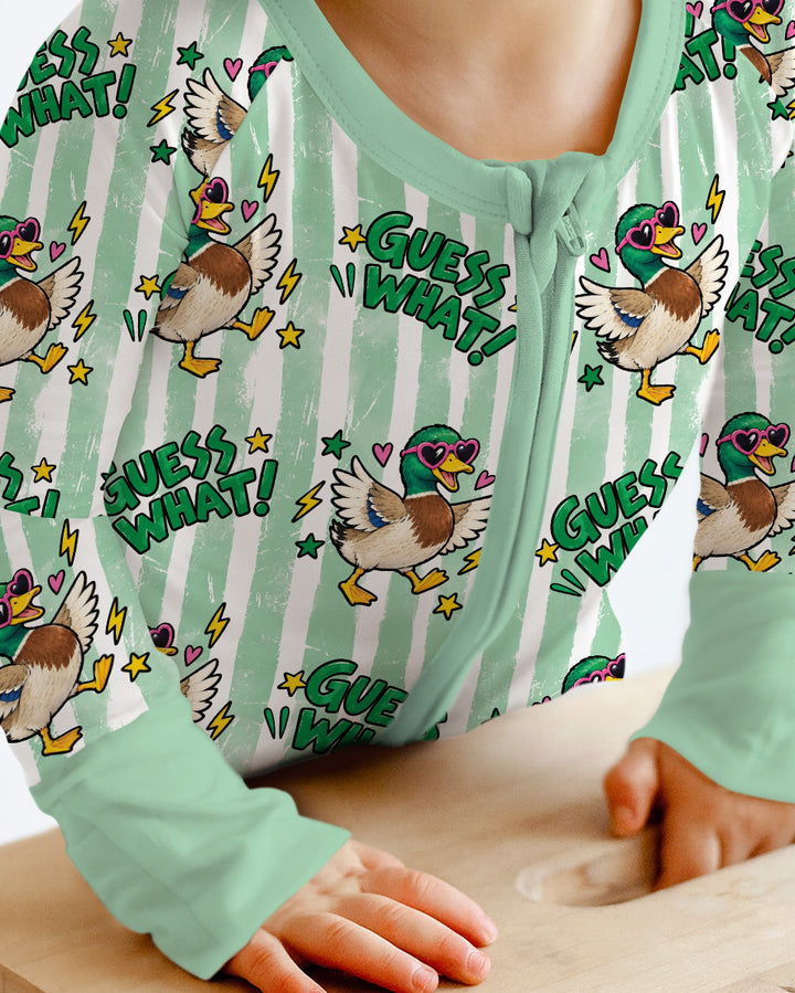 Guess What Mallard Butt Bamboo Convertible Zippy