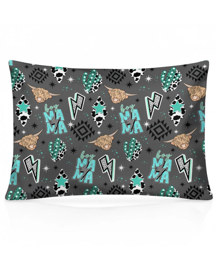 Western Mama & Me Matching Bamboo Pillow Case