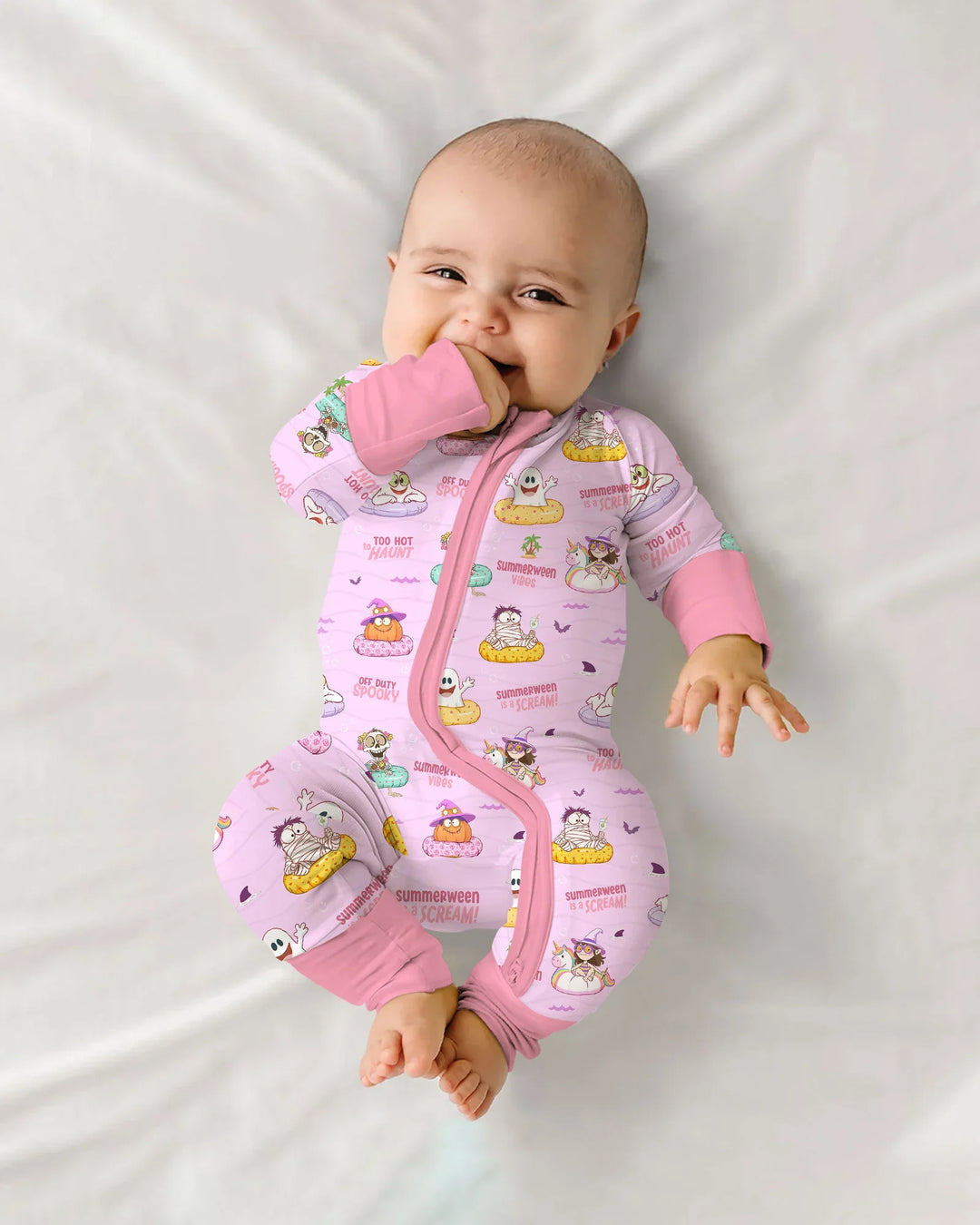 Gerippte Babykleidung mit individuellem Foto - Weich &amp; Skizzenhaft