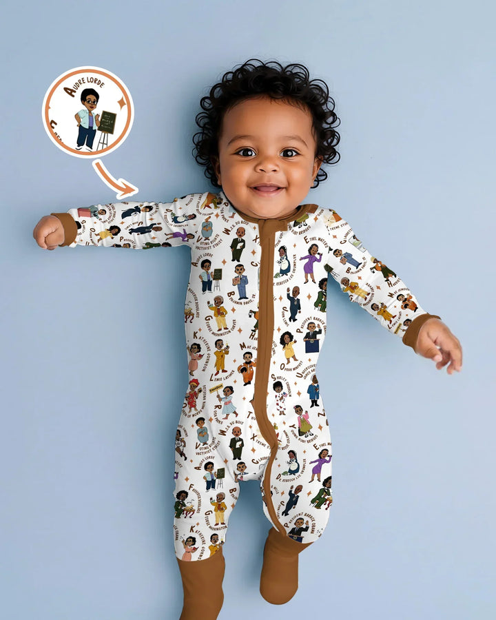 Gerippte Babykleidung mit individuellem Foto - Weich &amp; Skizzenhaft