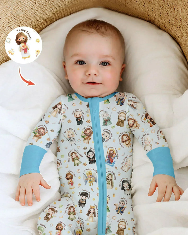 Gerippte Babykleidung mit individuellem Foto - Weich &amp; Skizzenhaft