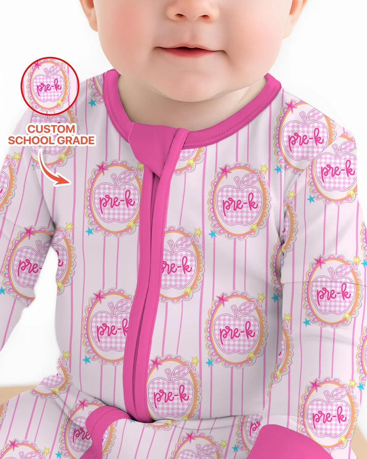 Gerippte Babykleidung mit individuellem Foto - Weich &amp; Skizzenhaft
