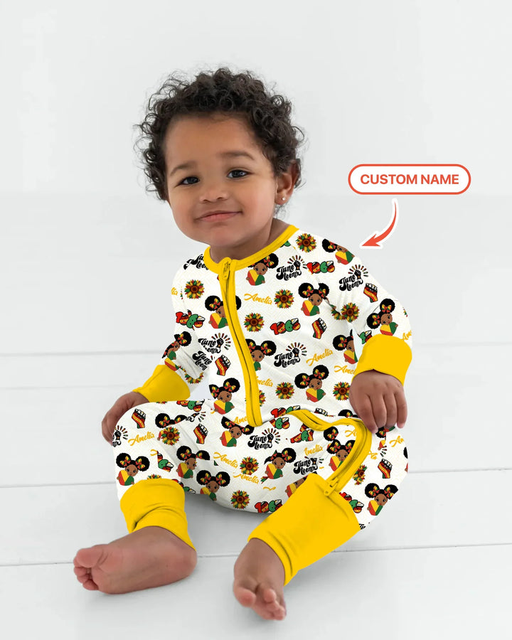 Gerippte Babykleidung mit individuellem Foto - Weich &amp; Skizzenhaft