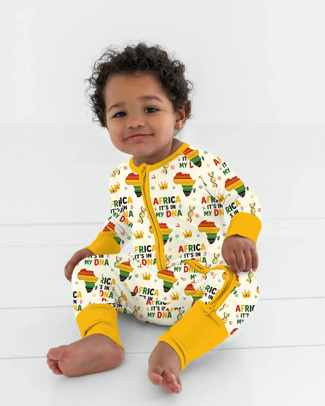 Gerippte Babykleidung mit individuellem Foto - Weich &amp; Skizzenhaft
