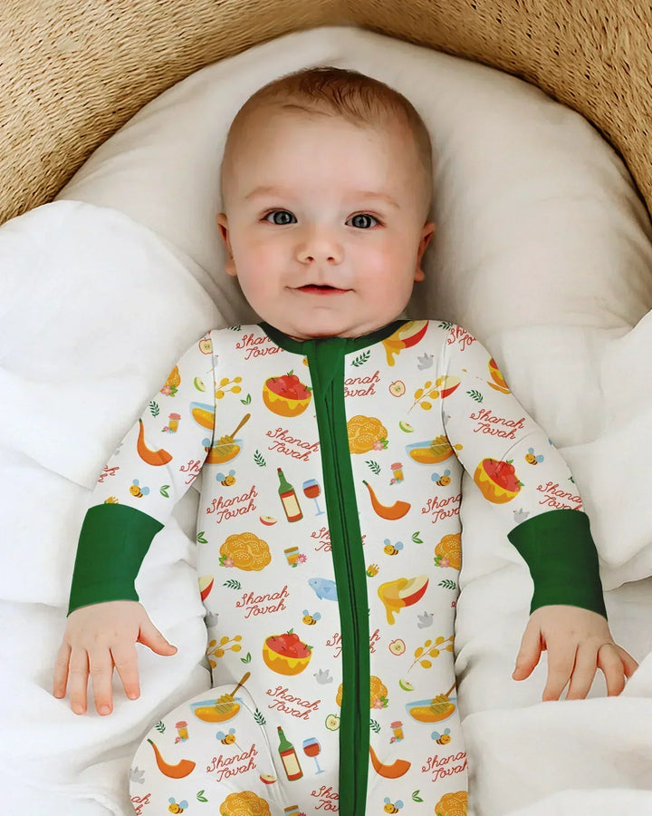 Gerippte Babykleidung mit individuellem Foto - Weich &amp; Skizzenhaft