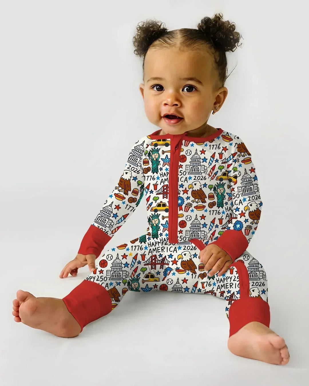 Gerippte Babykleidung mit individuellem Foto - Weich &amp; Skizzenhaft