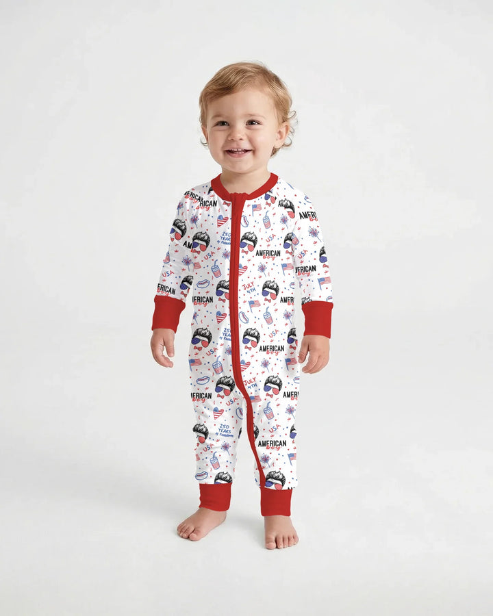 Gerippte Babykleidung mit individuellem Foto - Weich &amp; Skizzenhaft