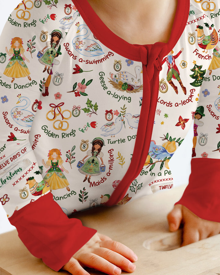 The 12 Days of Christmas Bamboo Convertible Zippy