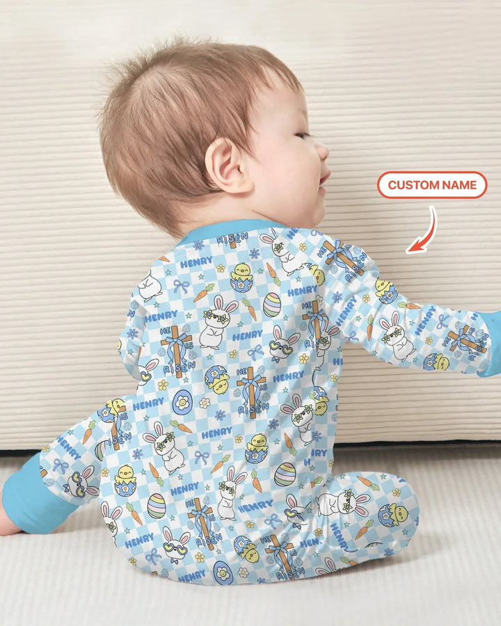 Gerippte Babykleidung mit individuellem Foto - Weich &amp; Skizzenhaft