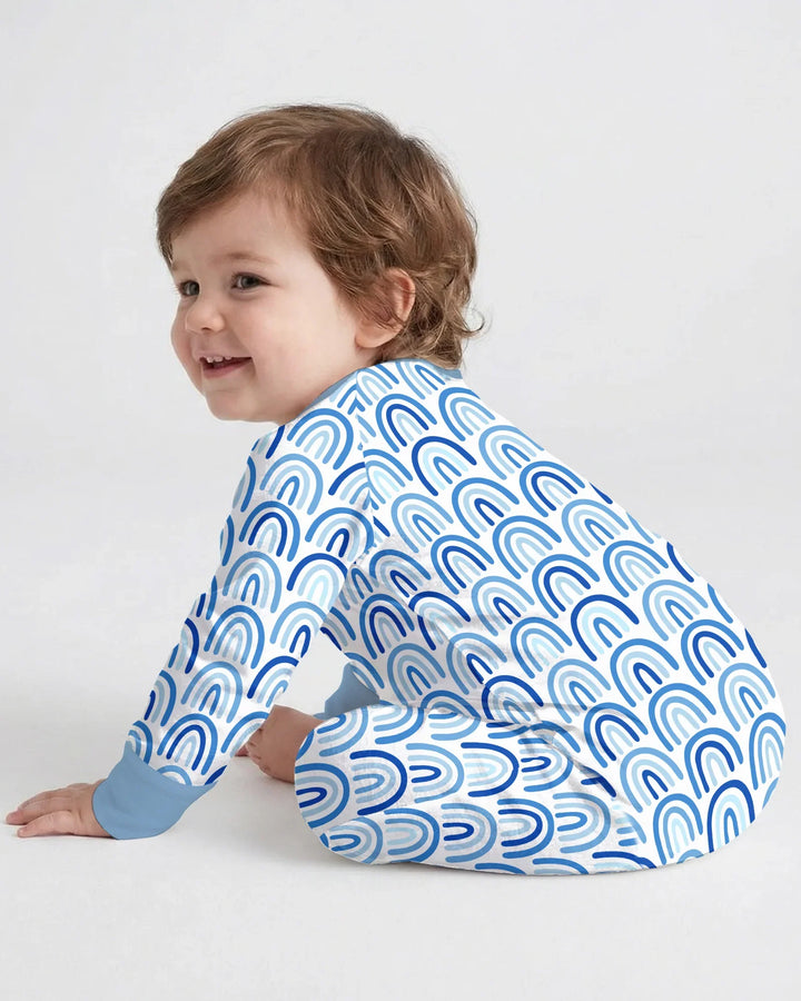 Gerippte Babykleidung mit individuellem Foto - Weich &amp; Skizzenhaft