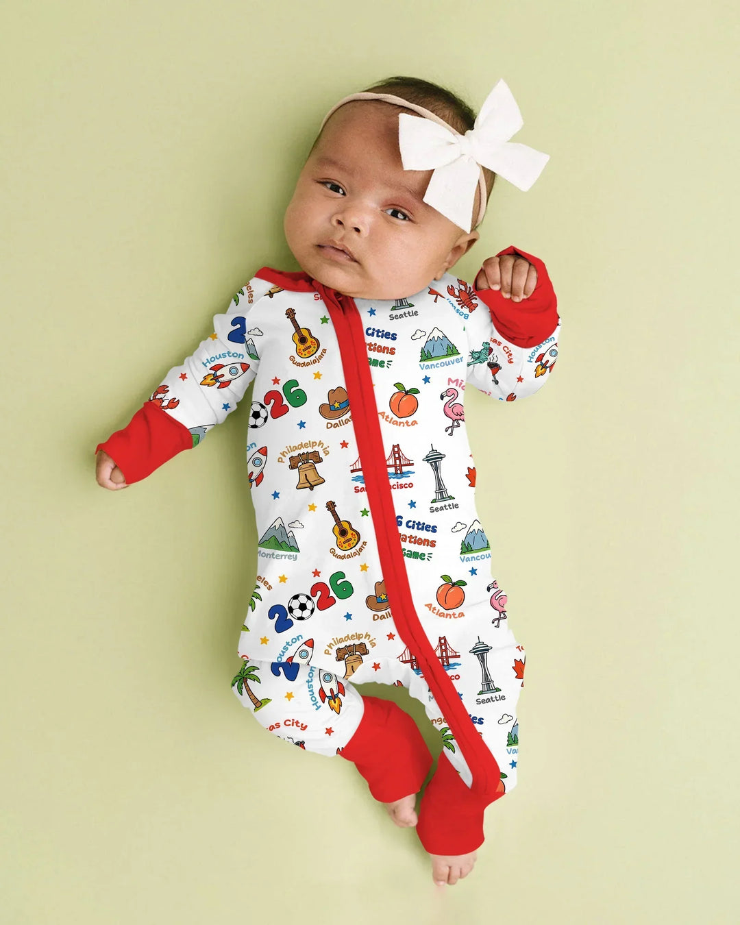 Gerippte Babykleidung mit individuellem Foto - Weich &amp; Skizzenhaft
