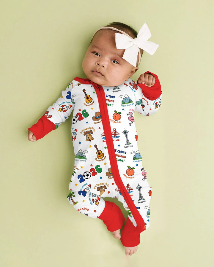 Gerippte Babykleidung mit individuellem Foto - Weich &amp; Skizzenhaft
