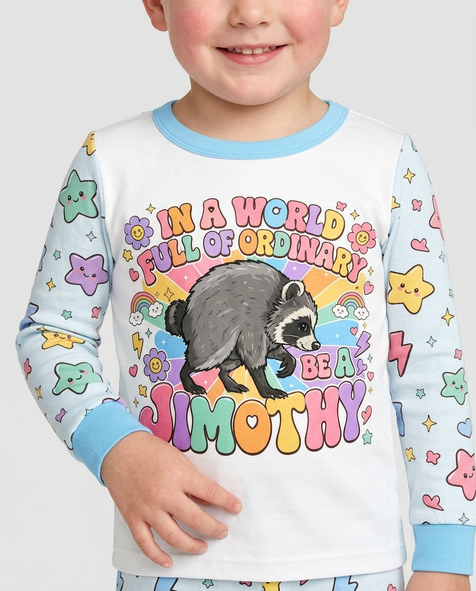 Be a Jimothy Bamboo Two Piece Long Sleeve Pajama Set