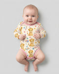 Gerippte Babykleidung mit individuellem Foto - Weich &amp; Skizzenhaft