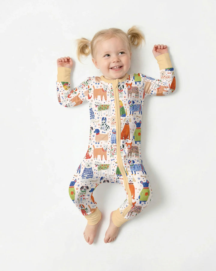 Whimsical Puppy Bamboo Convertible Zippy